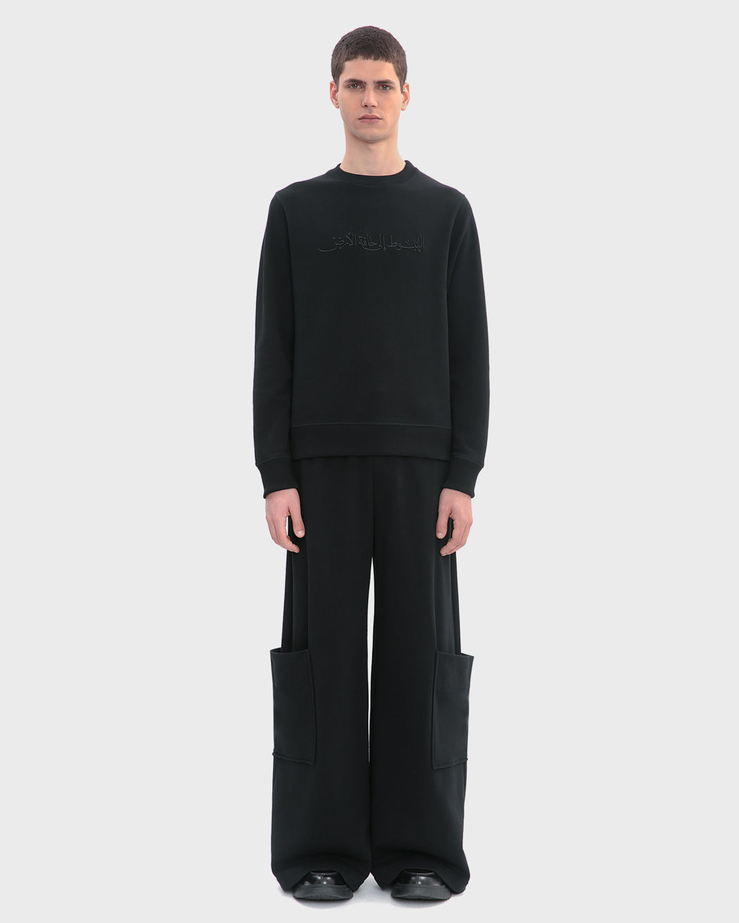 CALIGRAPHY REGULAR FIT SWEATSHIRT