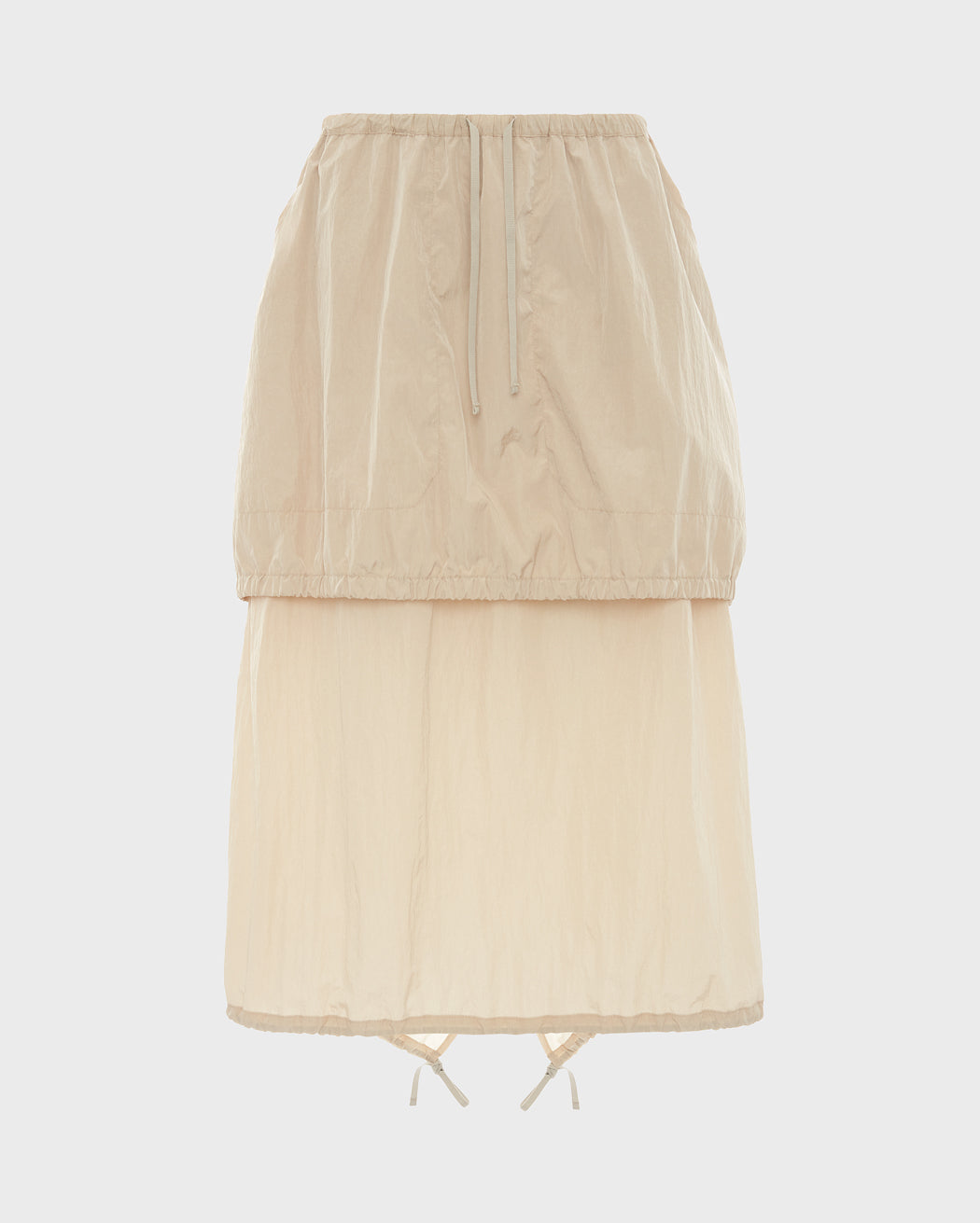 CRINKLED SKIRT