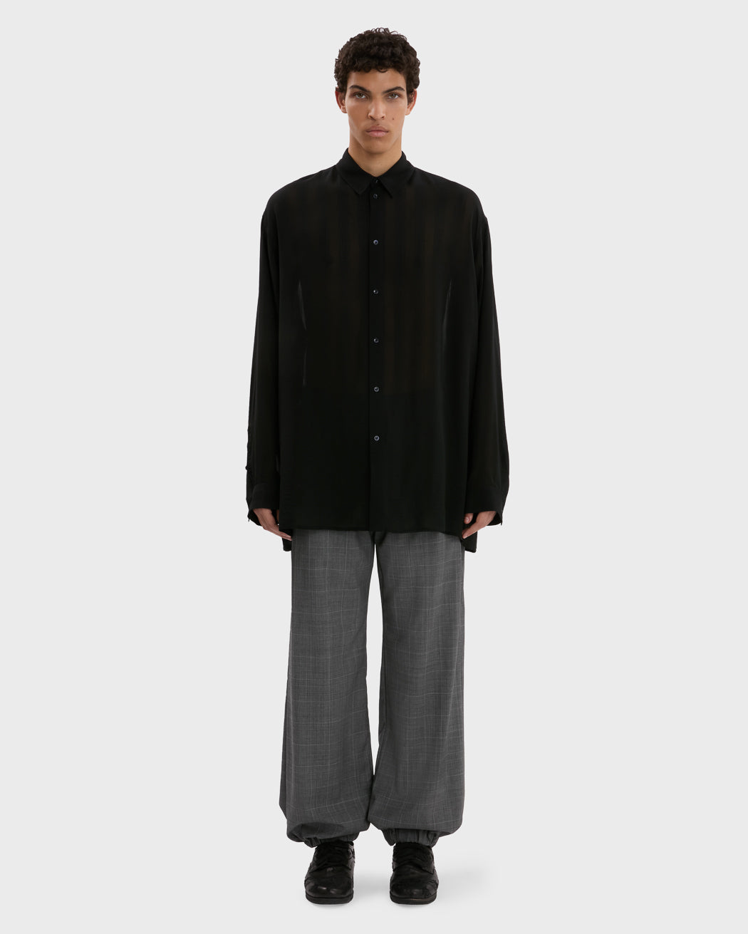 ELASTICATED TROUSERS