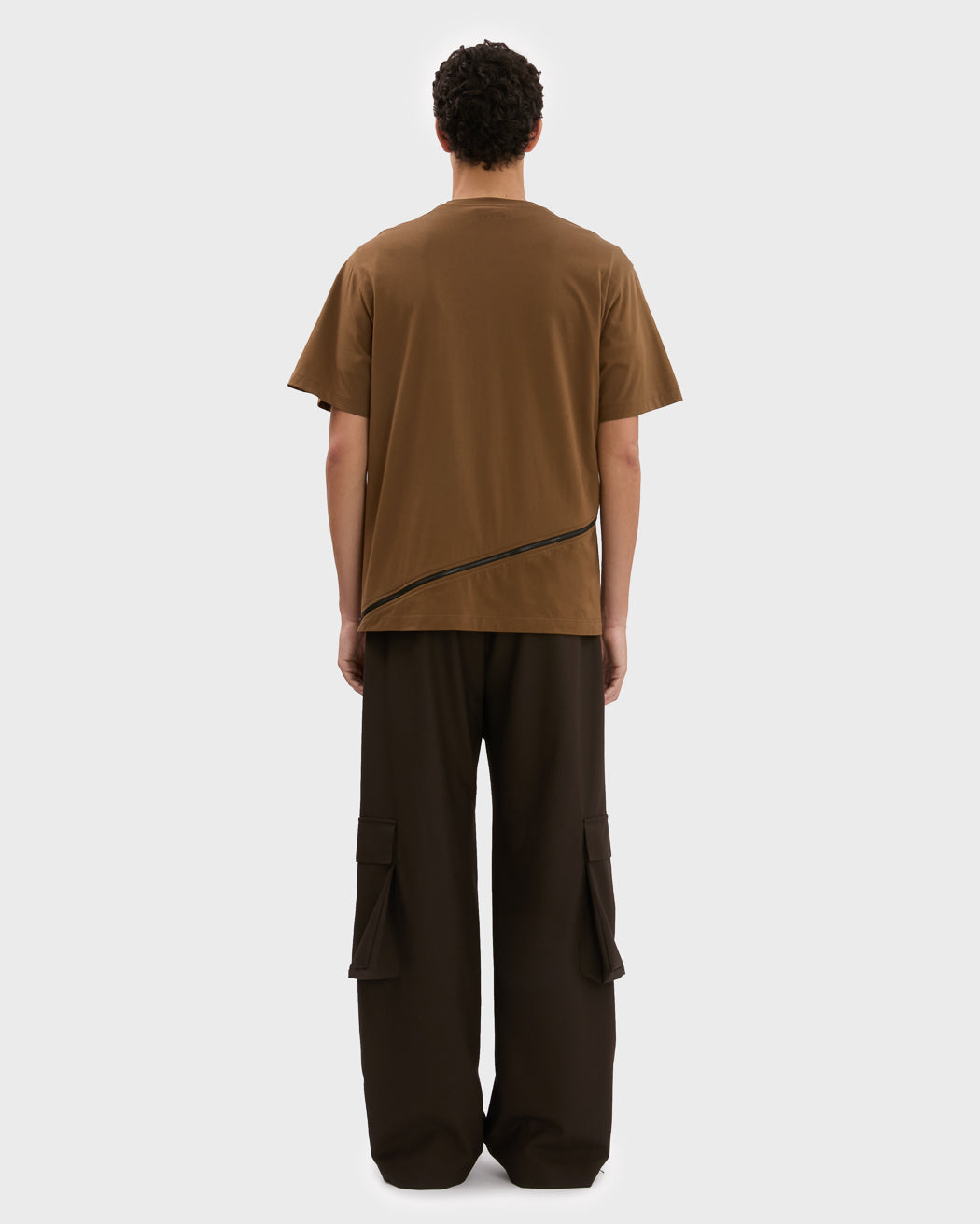 SPIRAL ZIP T-SHIRT