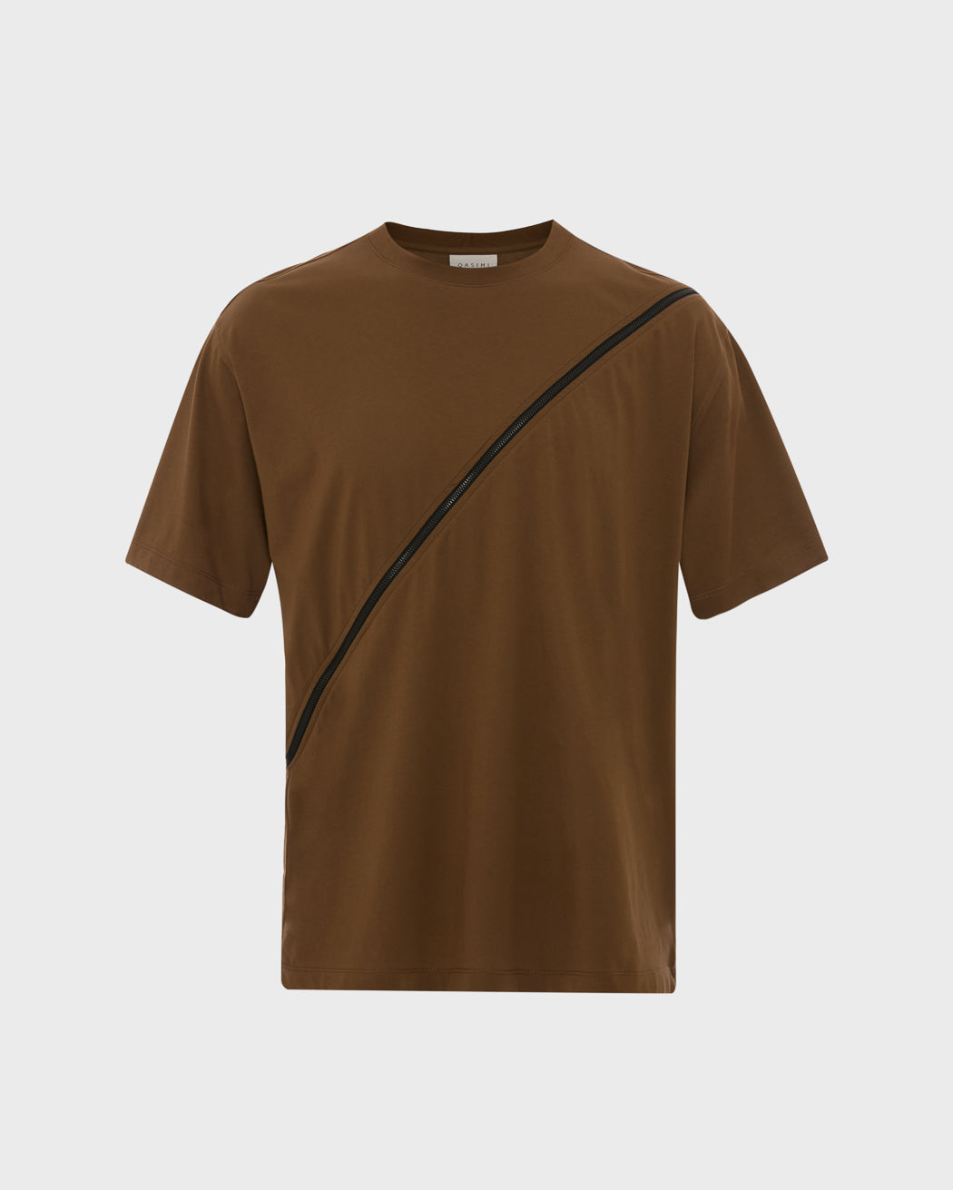 SPIRAL ZIP T-SHIRT