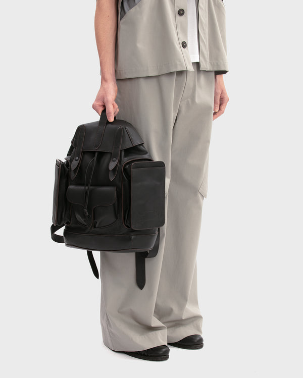 ATLAS LEATHER BACKPACK