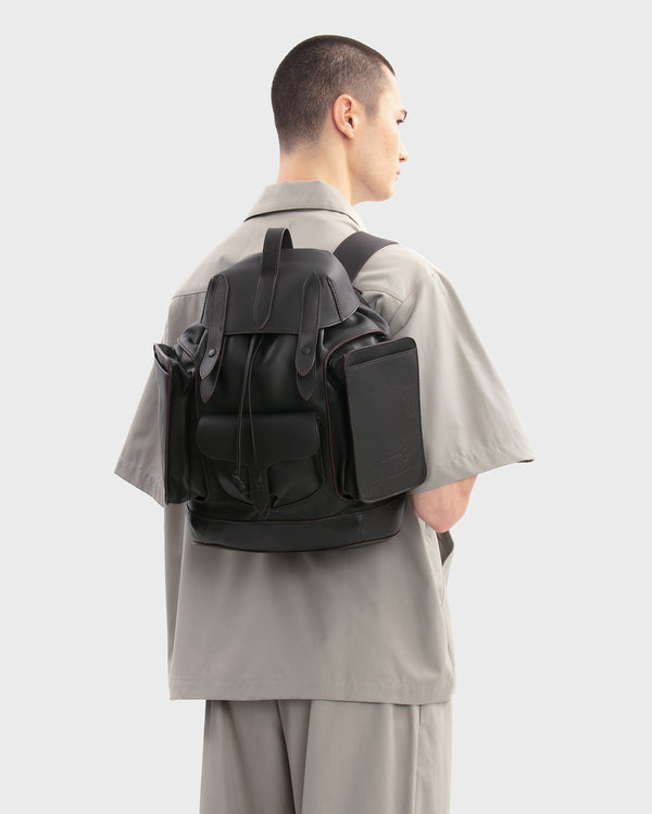 ATLAS LEATHER BACKPACK