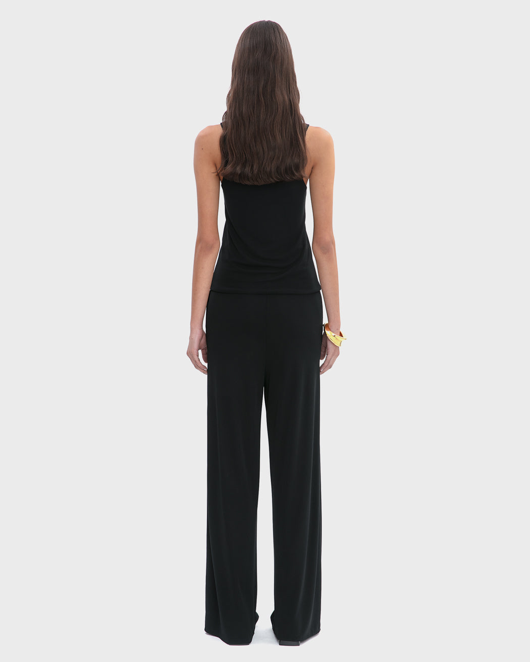 SLINKY JERSEY FLARE TROUSER