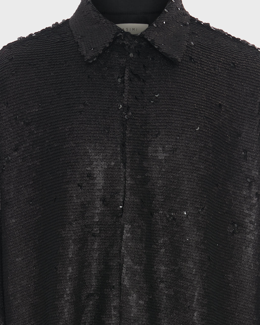 SEQUINED PYJAMA SHIRT