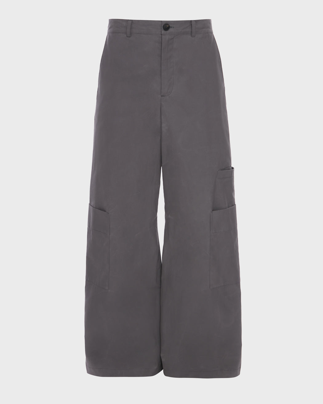 WAXED COTTON CARGO TROUSER