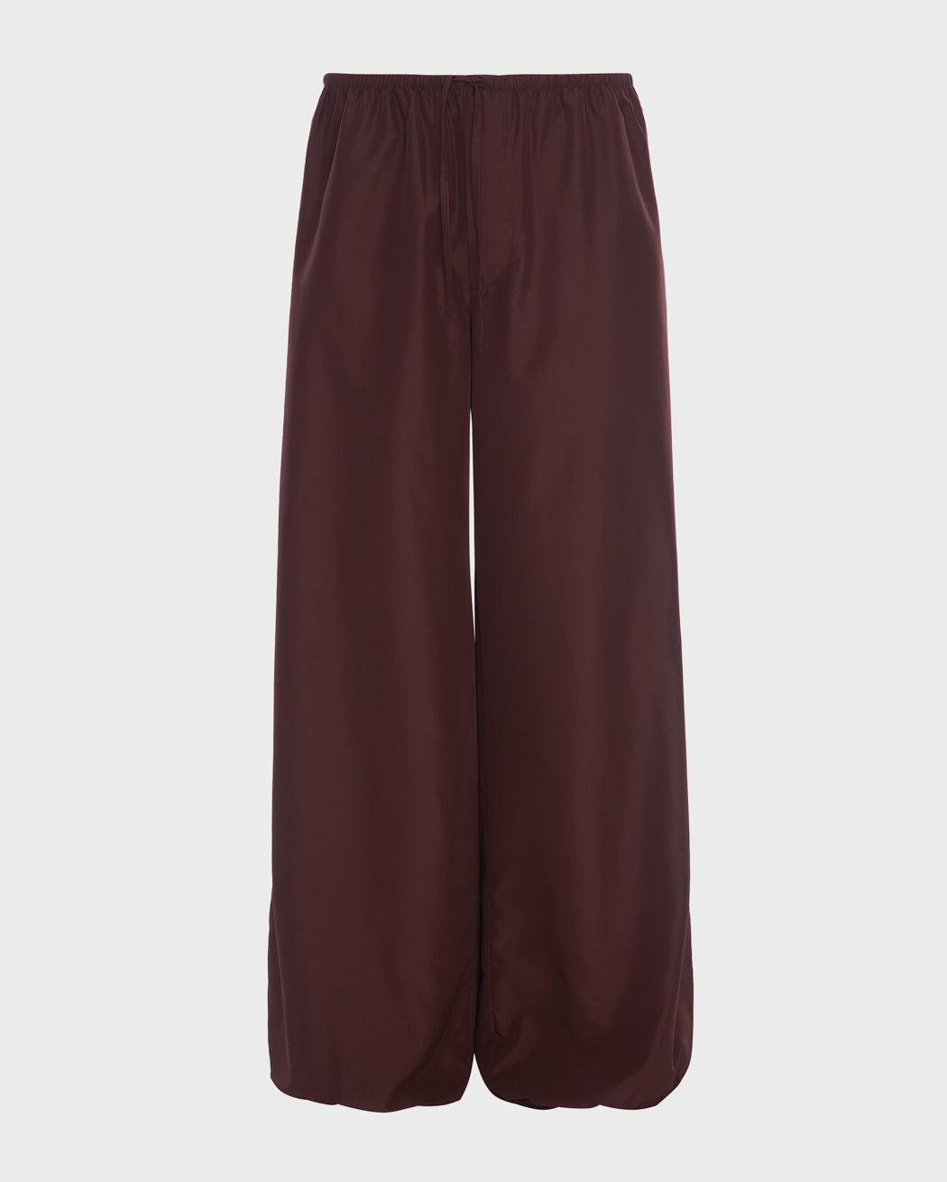 LOOSE FIT WIDE LEG DRAWSTRING TROUSER
