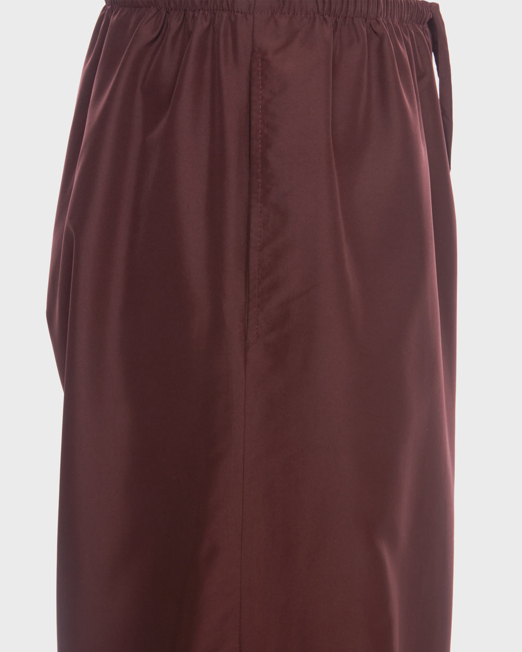 LOOSE FIT WIDE LEG DRAWSTRING TROUSER