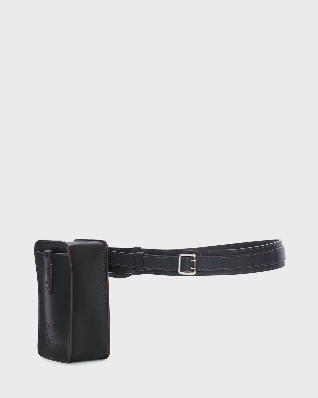 HIZAM LEATHER BELT BAG