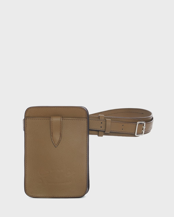 HIZAM LEATHER BELT BAG