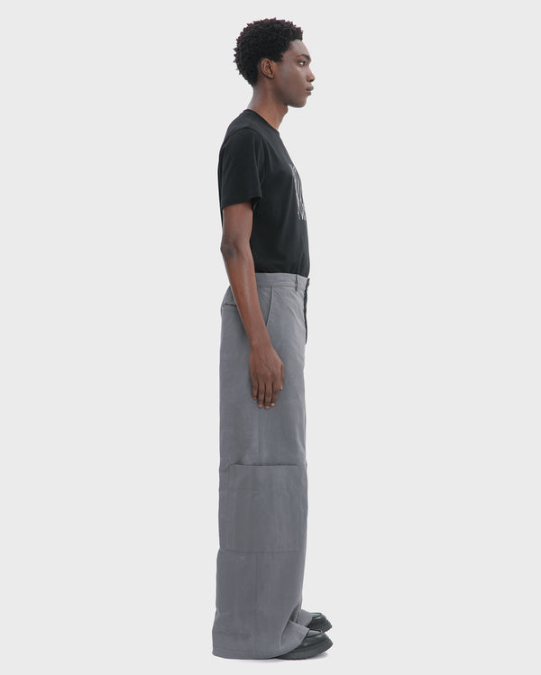 WAXED COTTON CARGO TROUSER