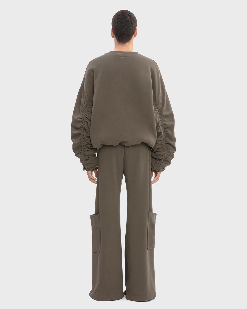 OVERSIZED PADDED SWEATSHIRT