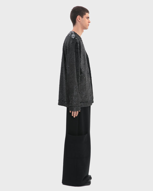 SEQUINED CARDIGAN