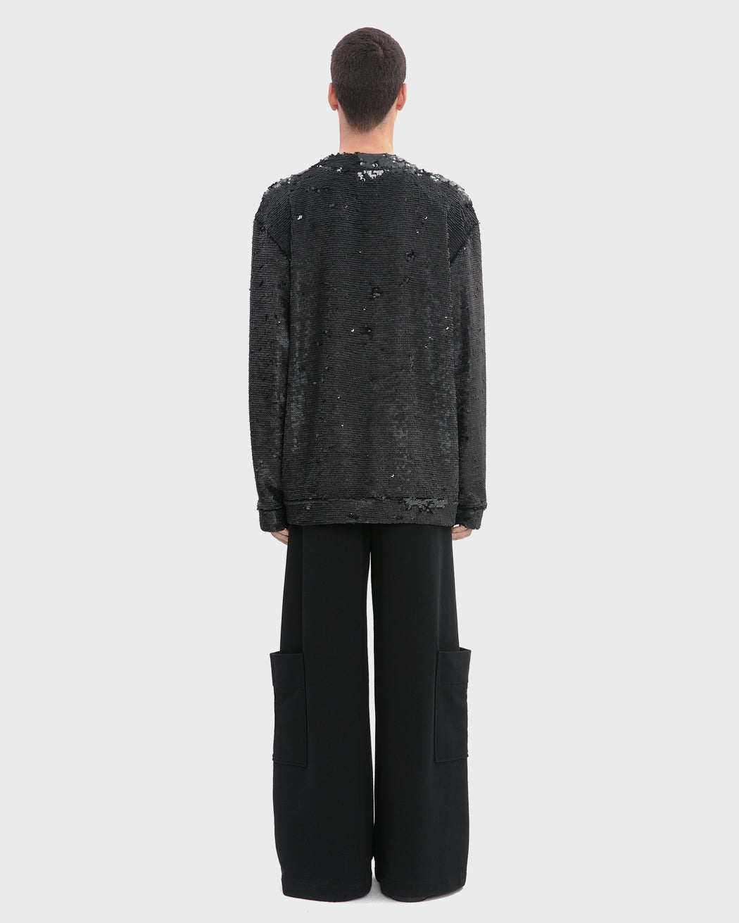 SEQUINED CARDIGAN