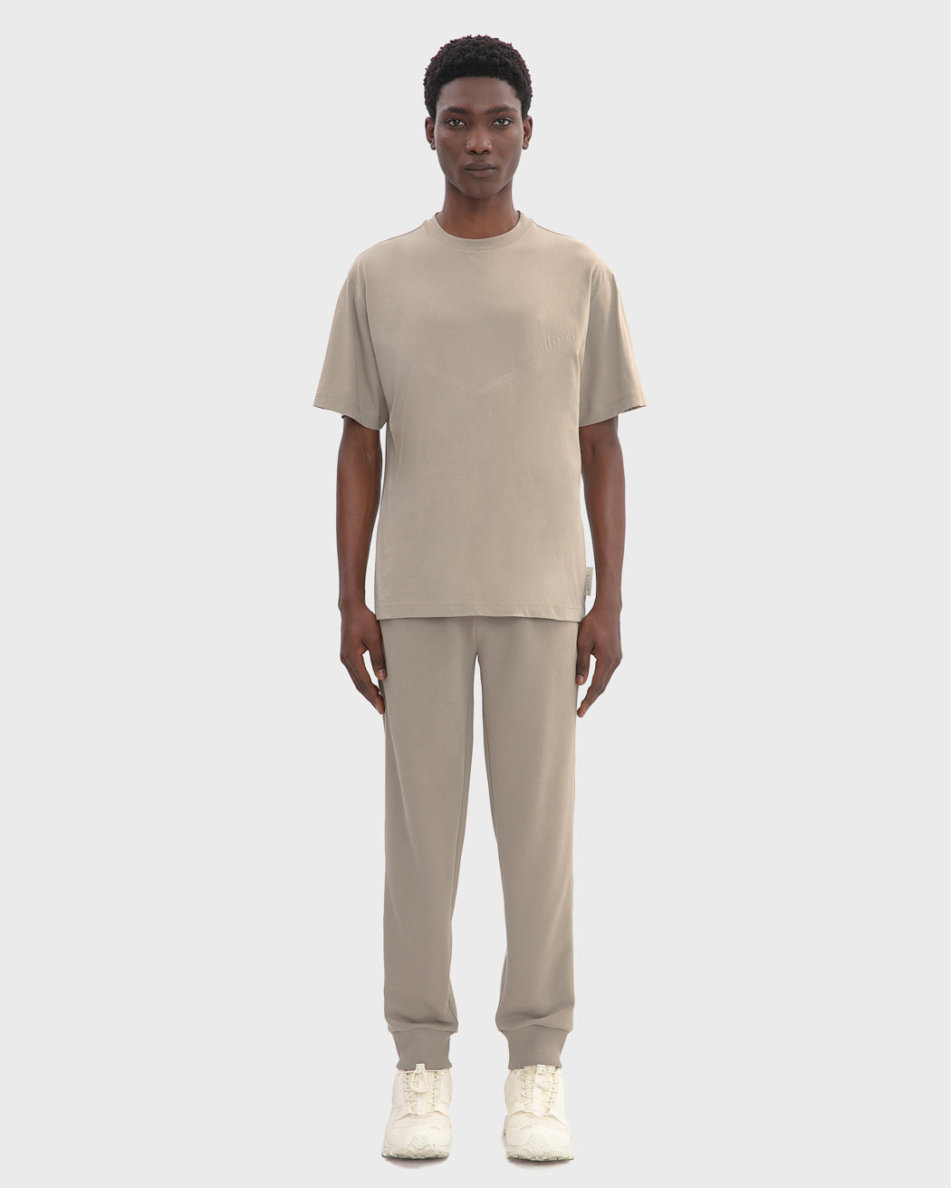 HAPSA OVERSIZED T-SHIRT SAGE ASH