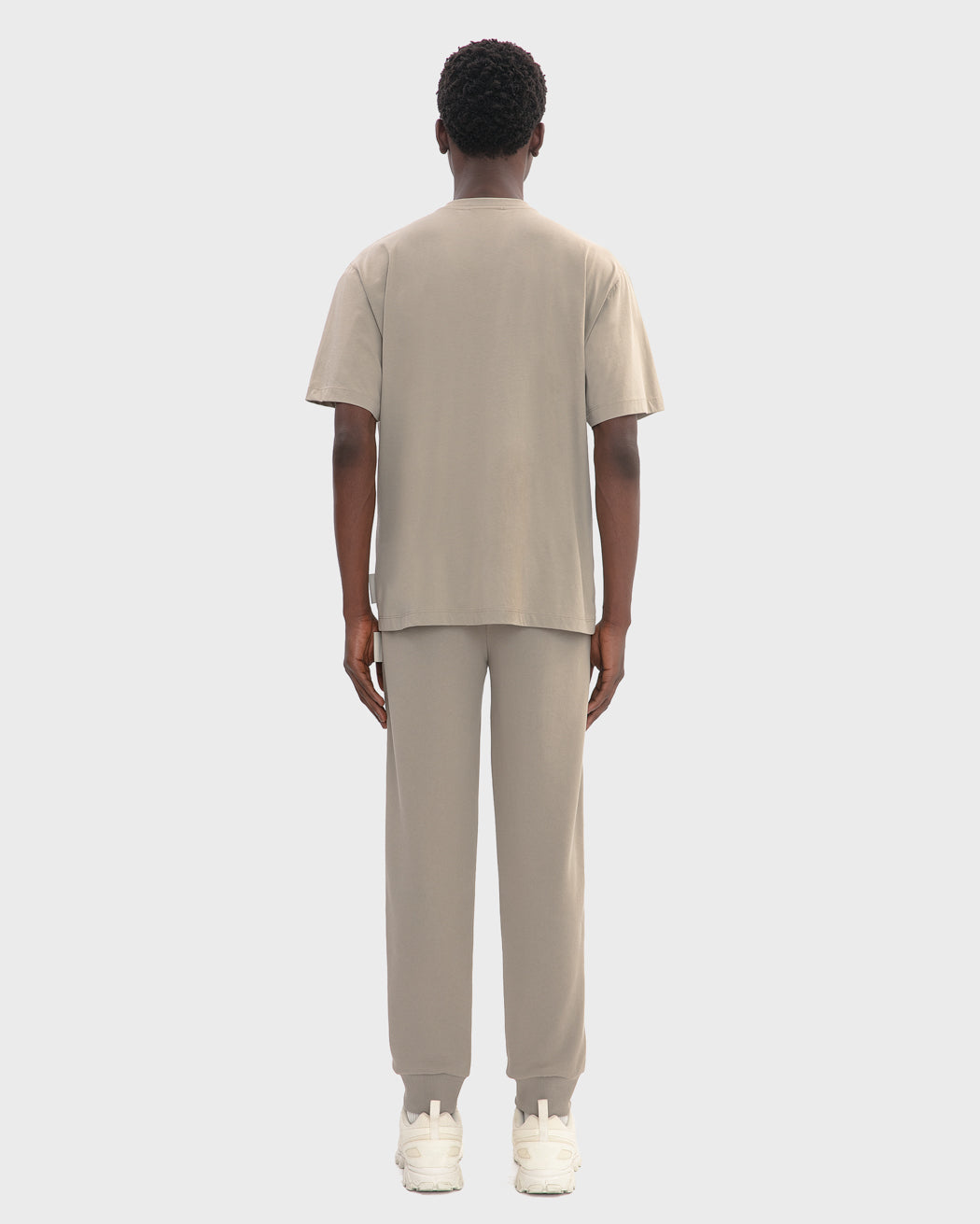 HAPSA OVERSIZED T-SHIRT SAGE ASH