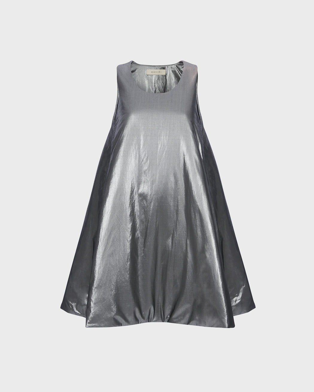 MINI ECO-DOWN METALLIC DRESS