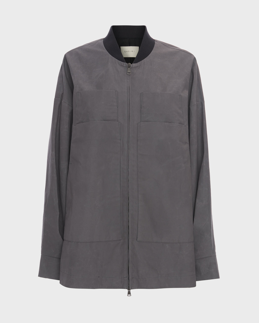 WAXED COTTON UTILITY BOMBER