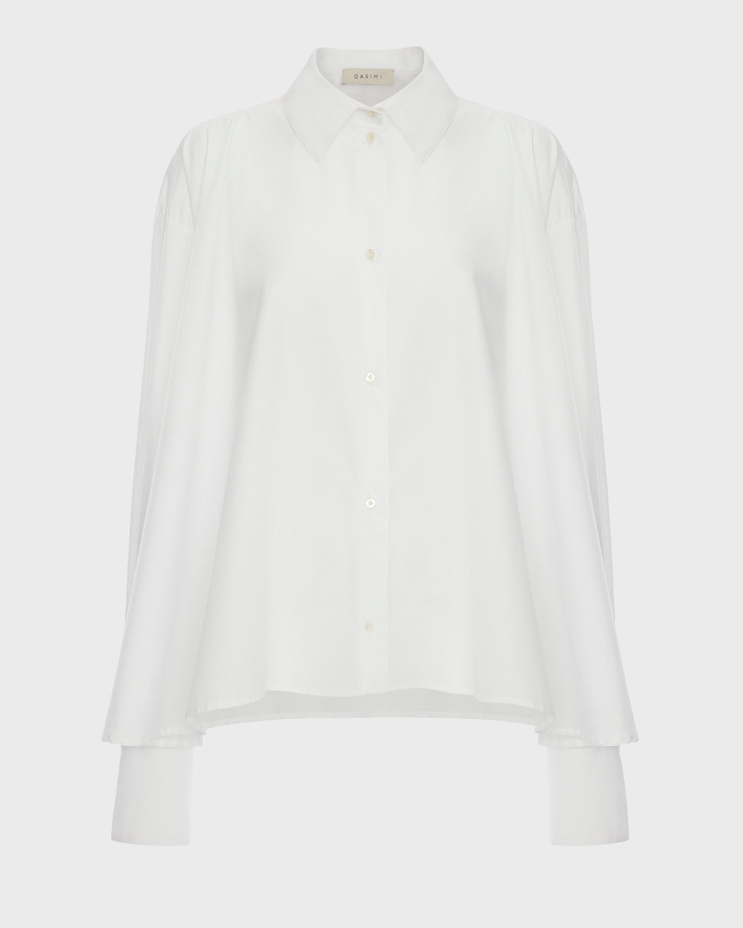 POPLIN A-LINE SHIRT