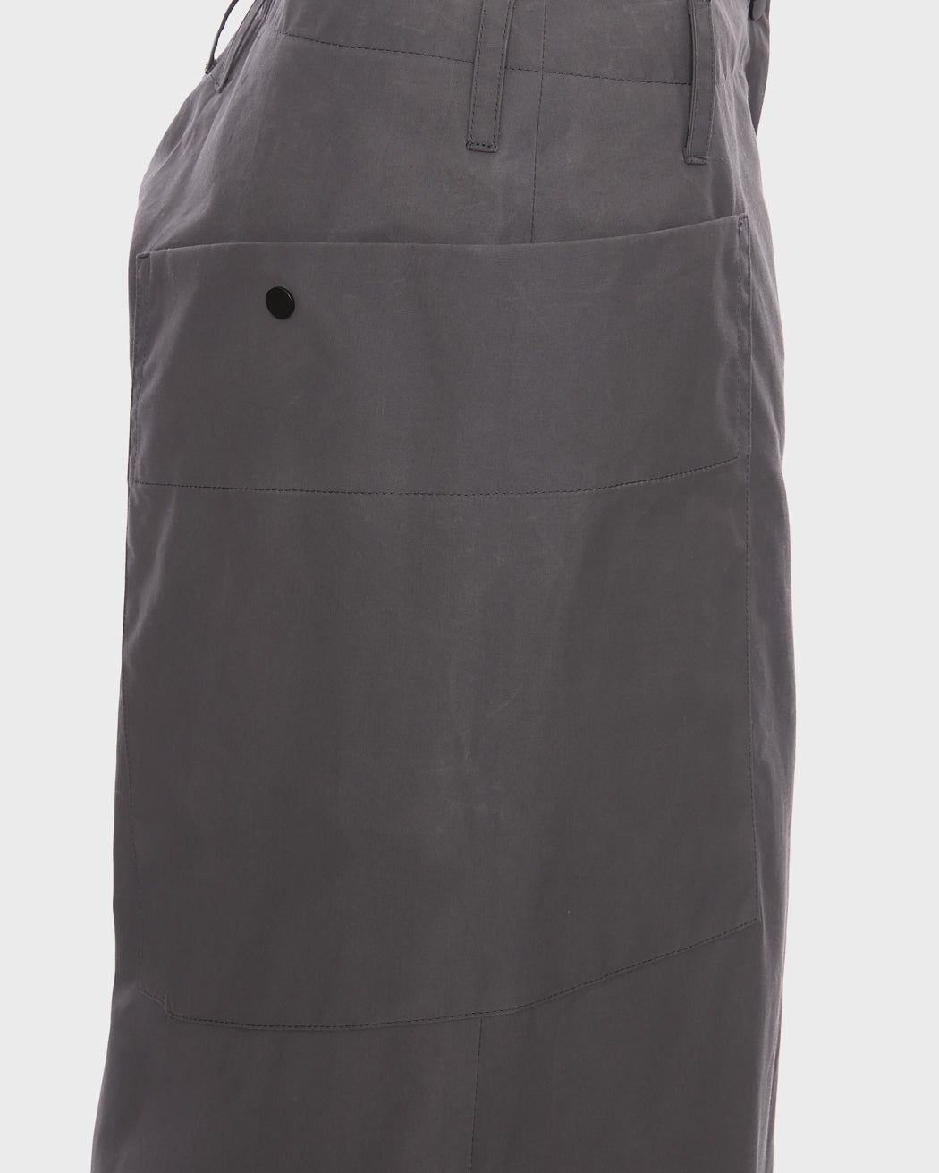WAXED COTTON CARGO TROUSER