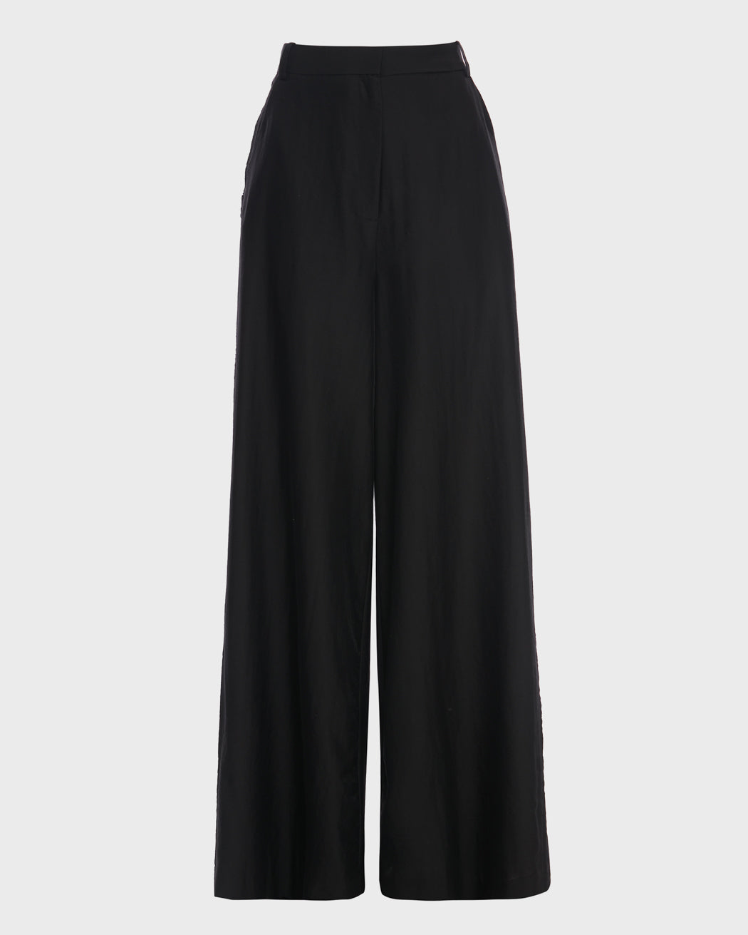TECH WOOL PALAZZO TROUSER