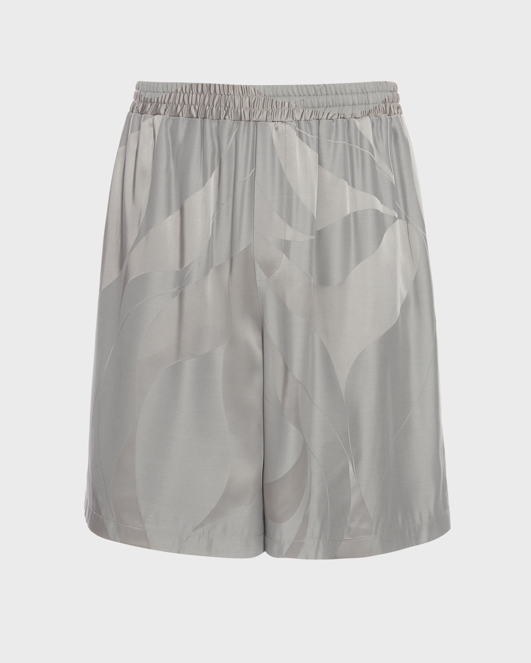 JACQUARD ELASTICATED SHORTS