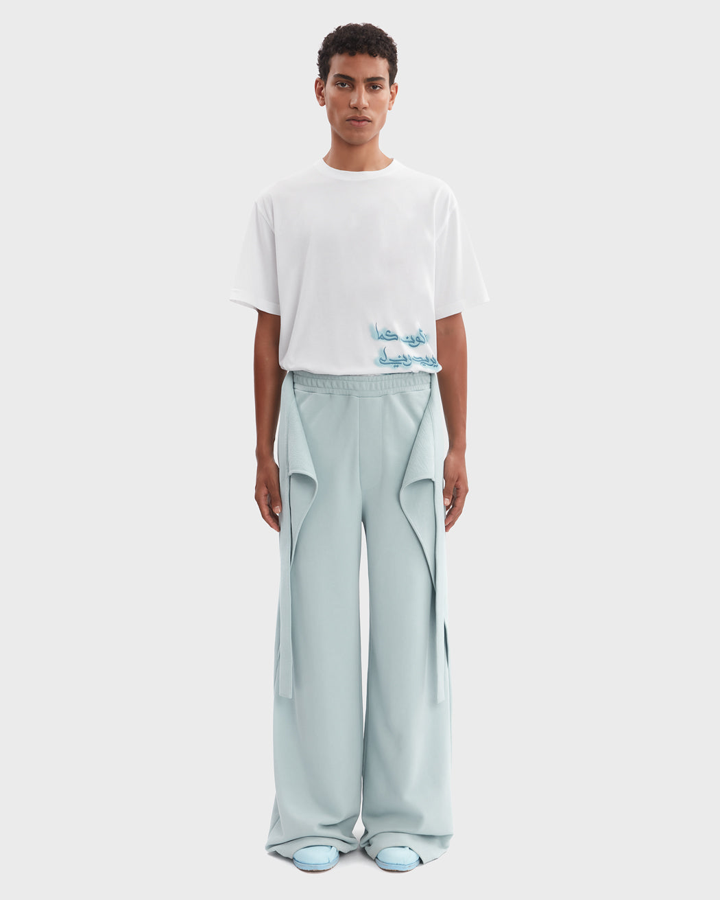TIE WAIST TROUSER