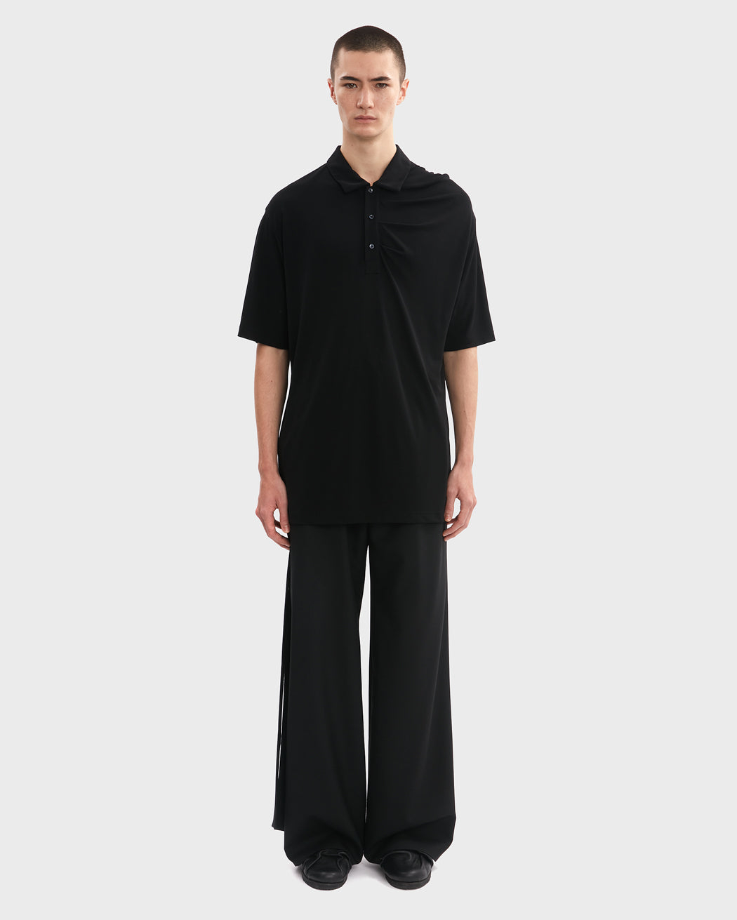 DRAPED POLO