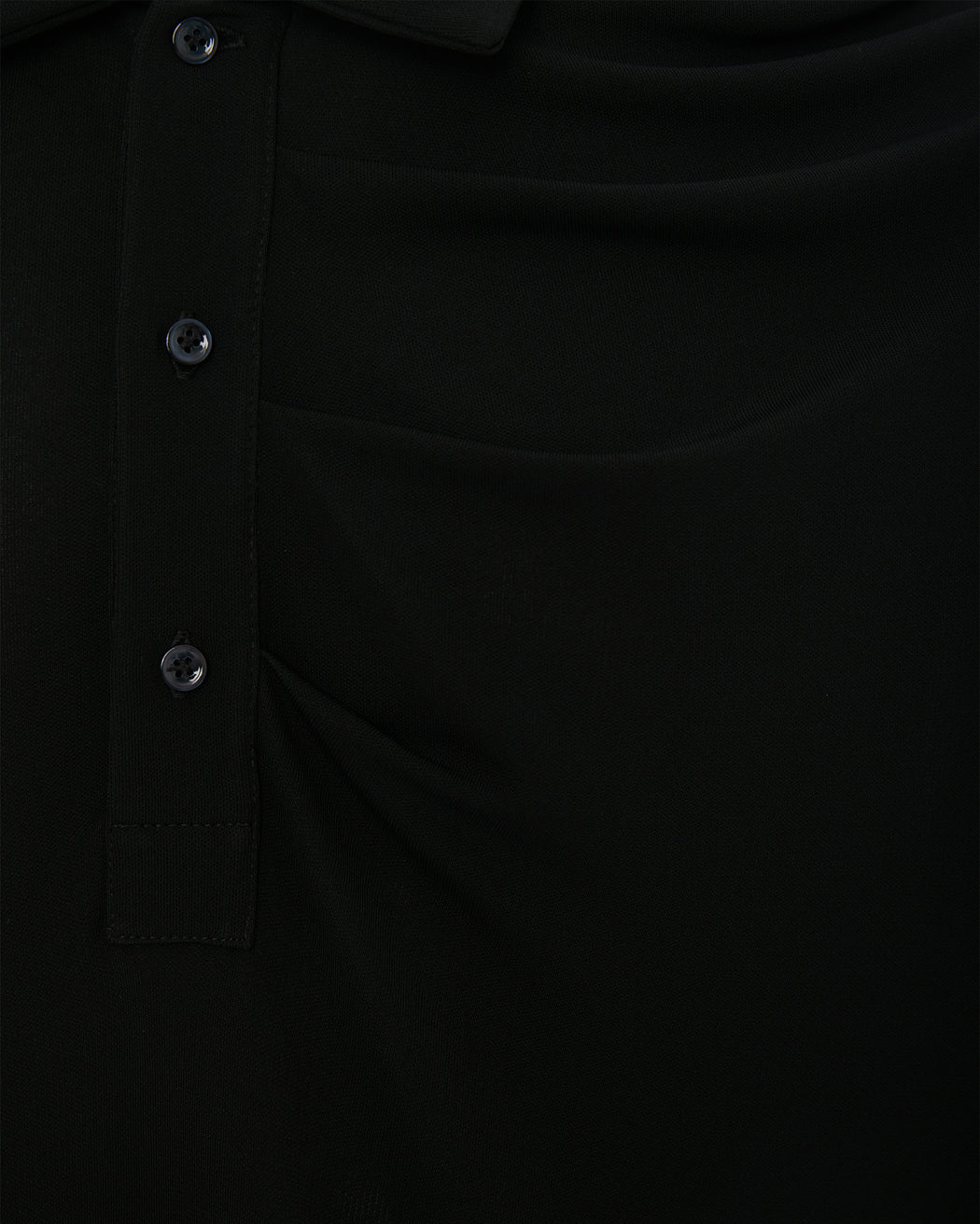 DRAPED POLO