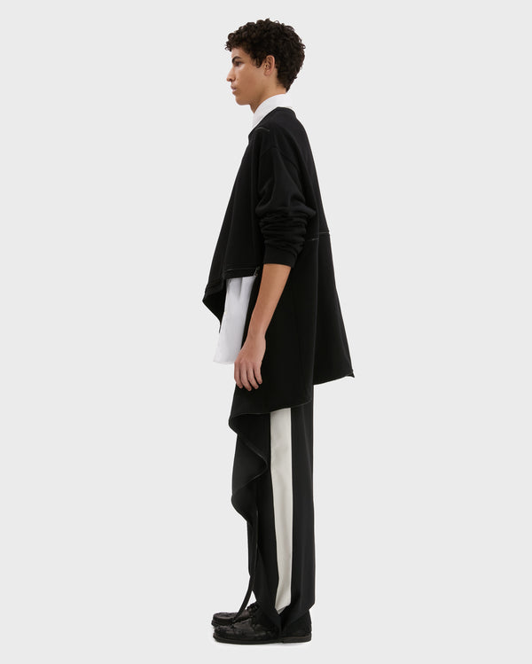 SPIRAL ZIP SWEATER