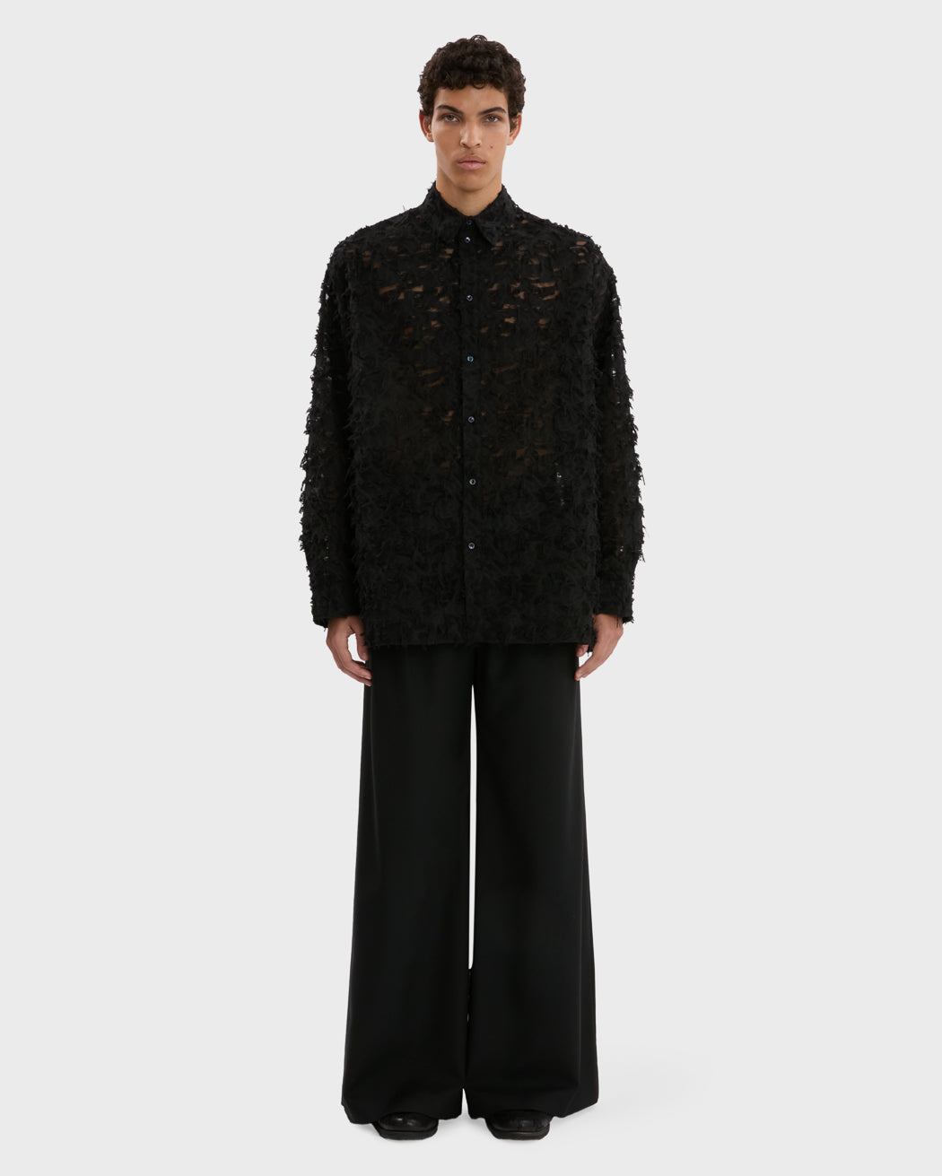 EMILY KARAKA X QASIMI EMBROIDERED SHIRT