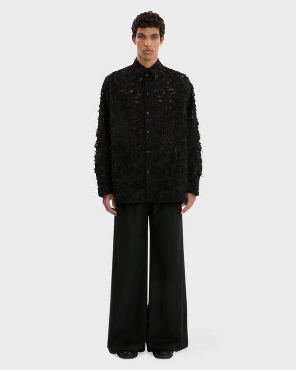 EMILY KARAKA X QASIMI EMBROIDERED SHIRT