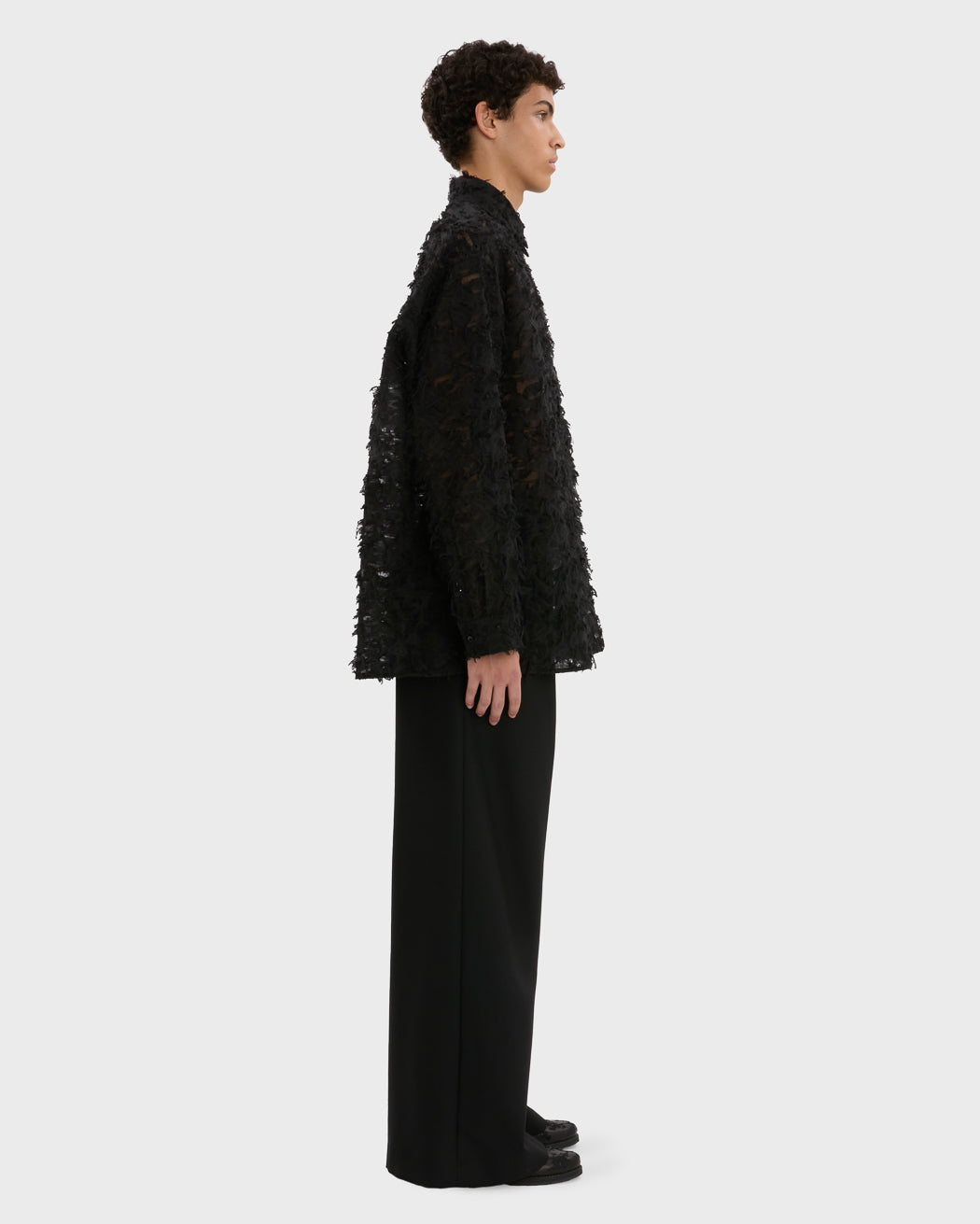 EMILY KARAKA X QASIMI EMBROIDERED SHIRT