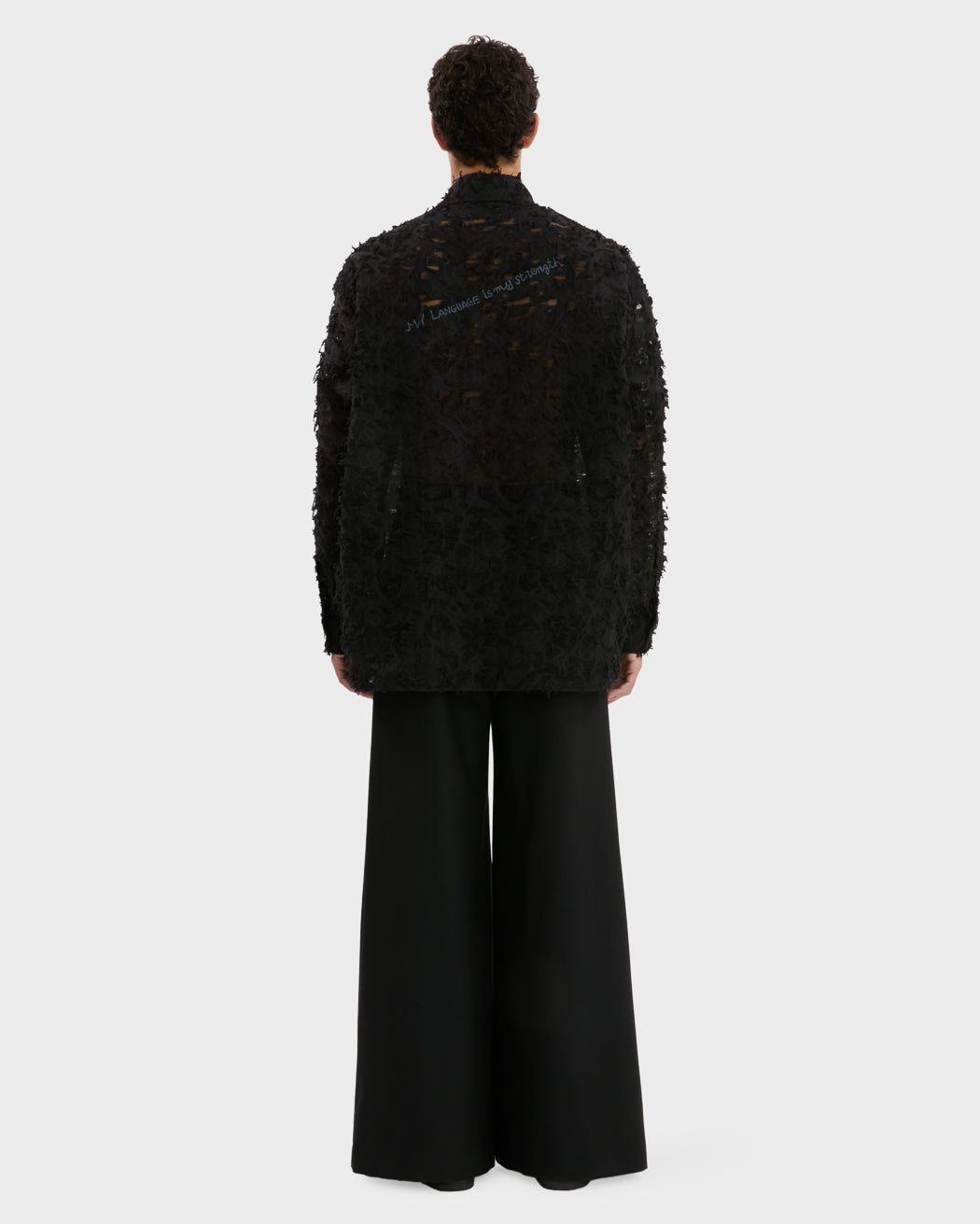 EMILY KARAKA X QASIMI EMBROIDERED SHIRT