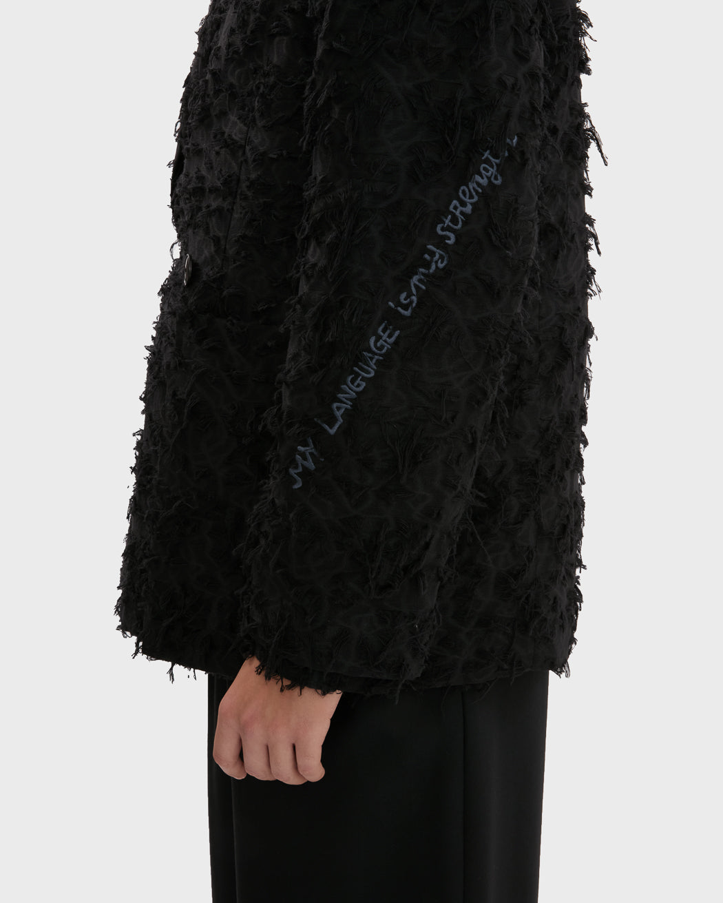 EMILY KARAKA X QASIMI EMBROIDERED BLAZER