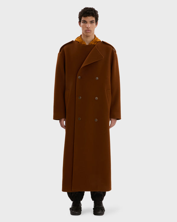 DOUBLE BREASTED OVERCOAT