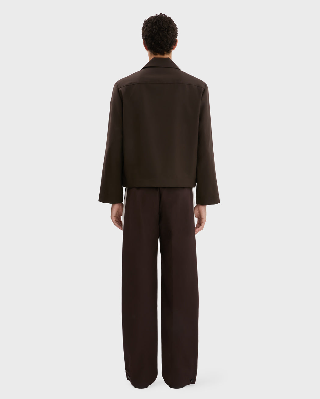 TAILORING WOOL HARRINGTON JACKET