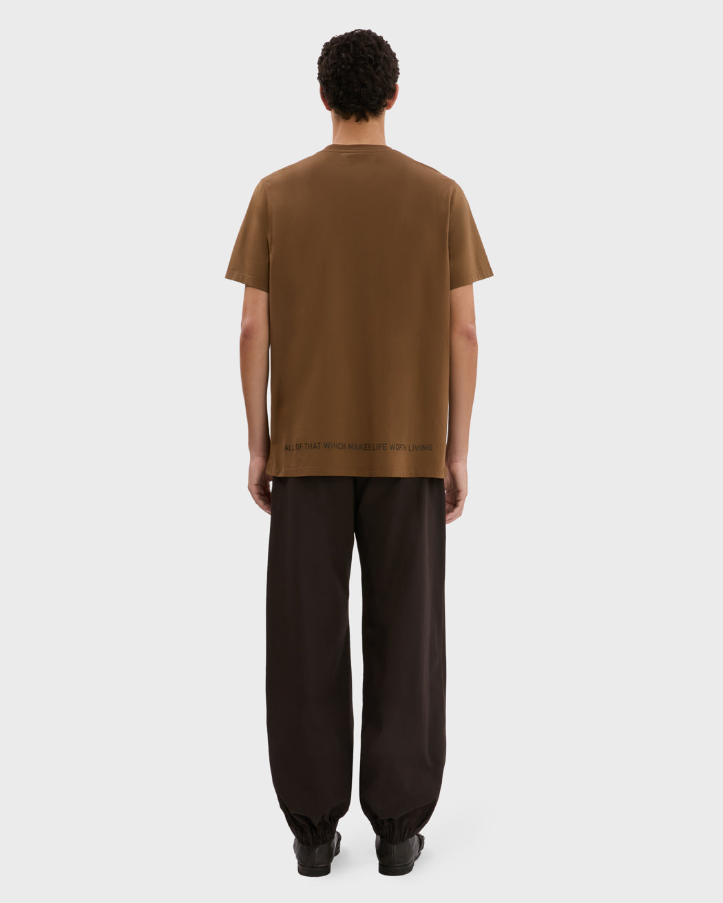 EMBROIDERED CALIGRAPHY T-SHIRT