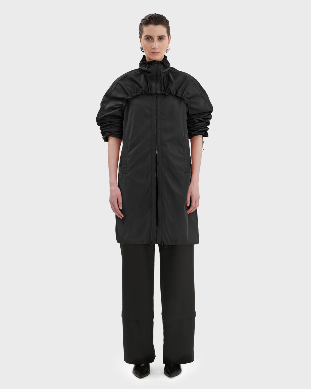 DOUBLE LAYERED JACKET
