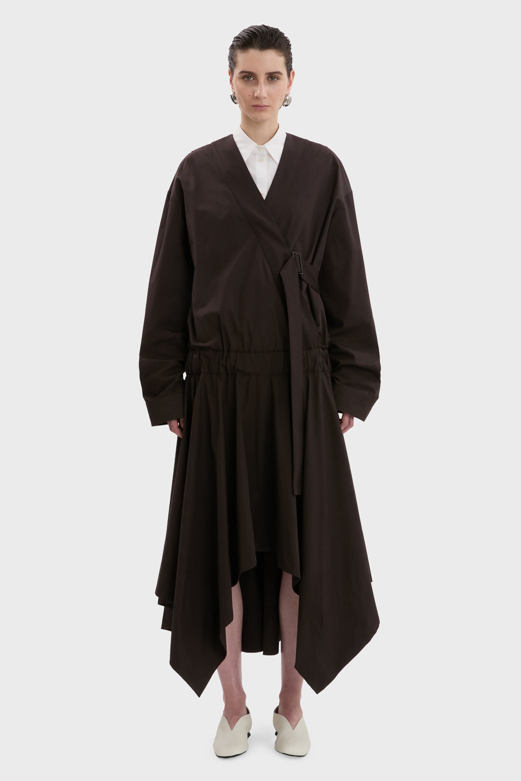 CARDIGAN WRAP DRESS