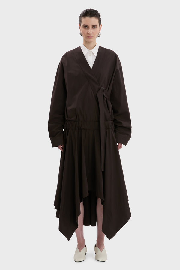 CARDIGAN WRAP DRESS