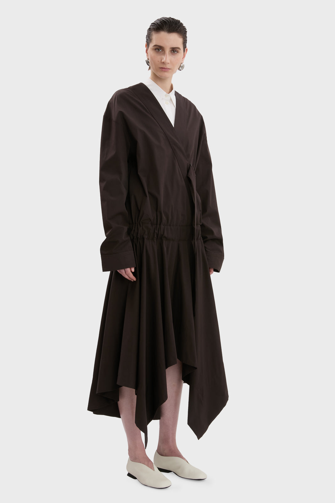 CARDIGAN WRAP DRESS