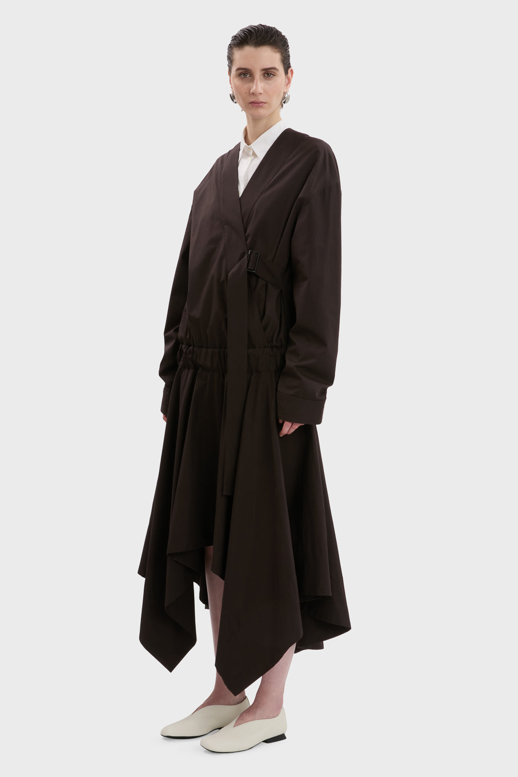 CARDIGAN WRAP DRESS