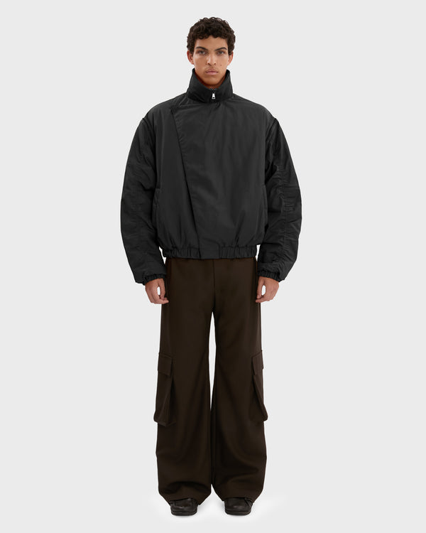DETACHABLE SLEEVE BOMBER