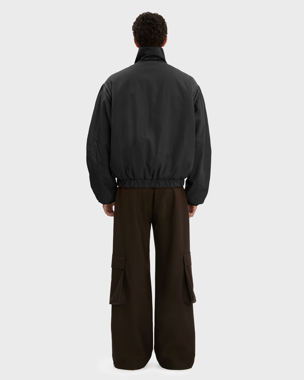 DETACHABLE SLEEVE BOMBER
