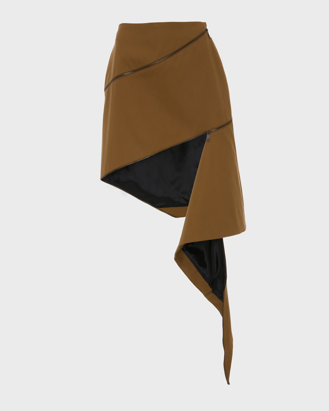 SPIRAL ZIP SKIRT