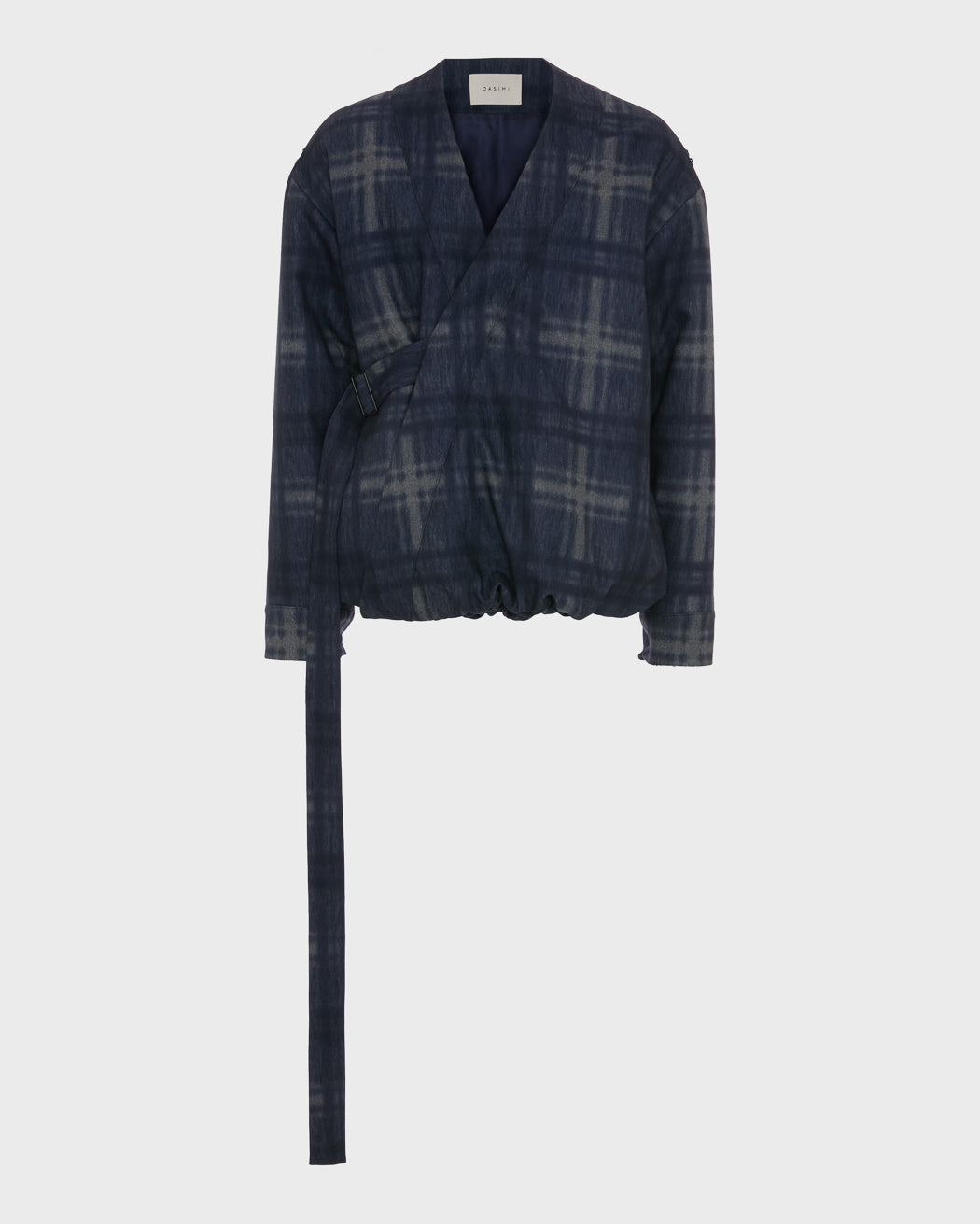 PADDED WRAP CARDIGAN
