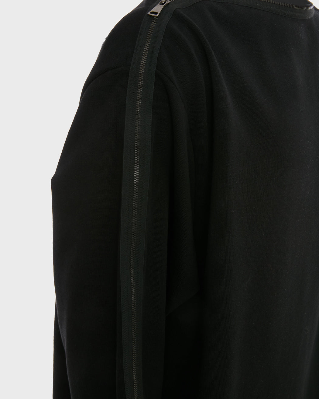 ZIPPED NECKLINE SWEATER