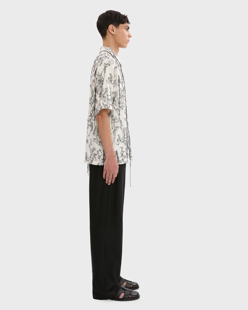 EMBROIDERED RESORT SHIRT