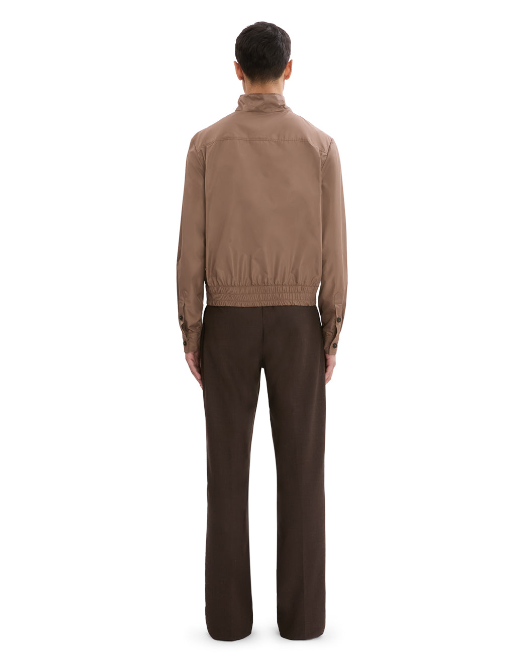 NYLON HALF ZIP PULLOVER